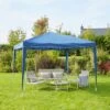 Pop Up 3m X 3m Cobalt Gazebo -Dunelm 30926392