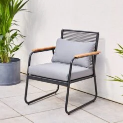 Miami Rope 4 Seater Conversation Set -Dunelm 30926395 alt04