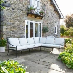 Windsor 8 Seater Large Corner Set 13 Windsor 8 Seater Large Corner Set -Dunelm 30926454 alt02