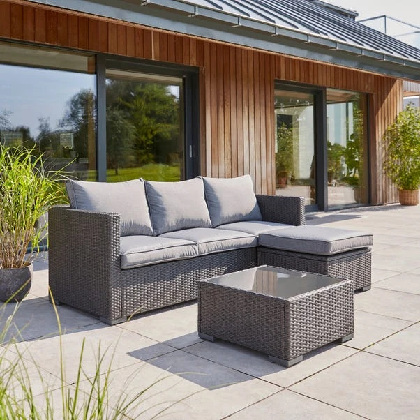 Rattan Sofa Lounger Set 4 Rattan Sofa Lounger Set - Image 2