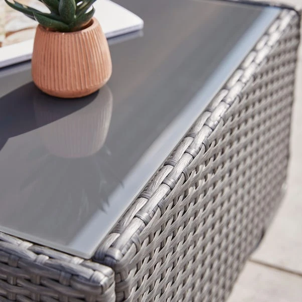 Rattan Sofa Lounger Set 7 Rattan Sofa Lounger Set - Image 5