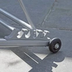 Grey Textilene Lounger With Wheels -Dunelm 30926692 alt03