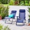 Set Of 2 Helsinki Loungers 1 Set Of 2 Helsinki Loungers -Dunelm 30927258