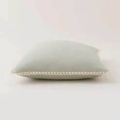 Scalloped Edge Cotton Square Cushion Cover -Dunelm 30927280 alt02