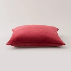 Clara Cotton Velvet Square Cushion -Dunelm 30927461 alt02