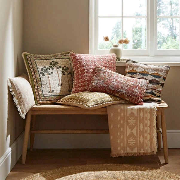 Matalasse Ikat Cotton Cushion Cover 7 Matalasse Ikat Cotton Cushion Cover - Image 5