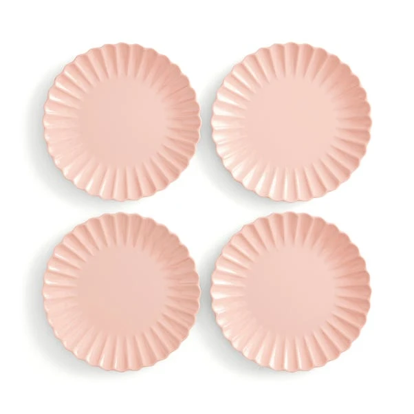 Apricot Scallop Picnic Side Plate 5 Apricot Scallop Picnic Side Plate - Image 3