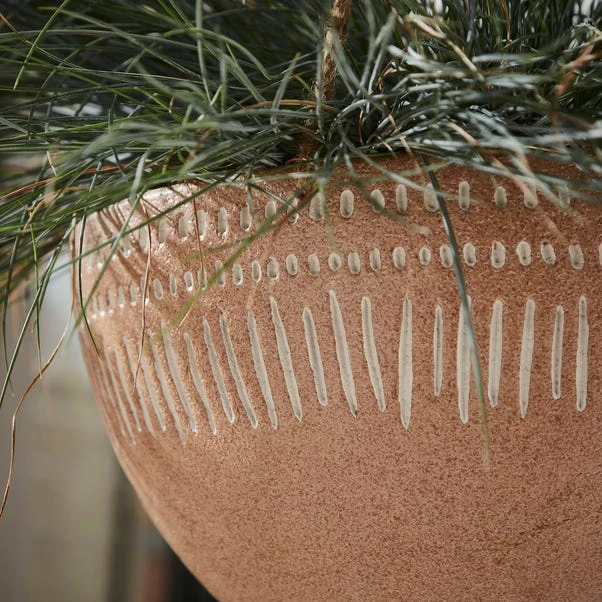 Hanging Basket Terracotta Plant Pot 4 Hanging Basket Terracotta Plant Pot - Image 2