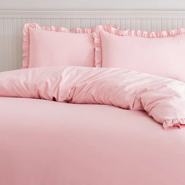 Briona Frilled Edge Duvet Cover & Pillowcase Set 13 Briona Frilled Edge Duvet Cover & Pillowcase Set - Image 11
