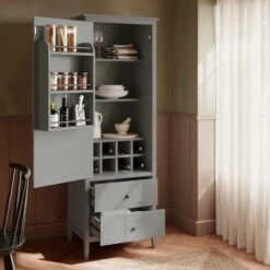 Lynton Compact Kitchen Larder Unit 39 Lynton Compact Kitchen Larder Unit -Dunelm 30929158 alt01