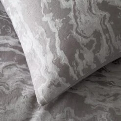 Marble Jacquard Duvet Cover And Pillowcase Set -Dunelm 30929867 alt05
