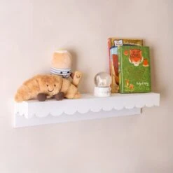 Wavy Floating Shelf, 55cm -Dunelm 30930105 alt01