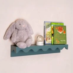 Wavy Floating Shelf, 55cm -Dunelm 30930106 alt01