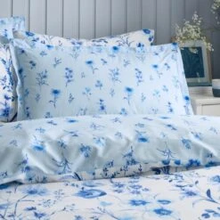 Foxley Ditsy Blue Oxford Pillowcase