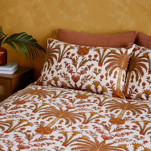 Palma Tropics 100% Cotton Duvet Cover And Pillowcase Set 4 Palma Tropics 100% Cotton Duvet Cover And Pillowcase Set - Image 2