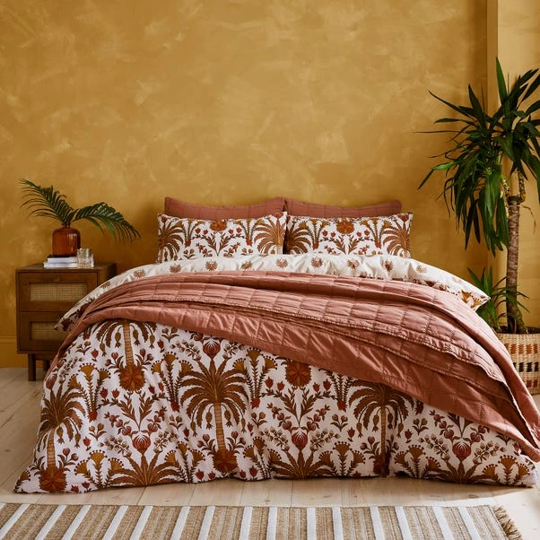 Palma Tropics 100% Cotton Duvet Cover And Pillowcase Set 11 Palma Tropics 100% Cotton Duvet Cover And Pillowcase Set - Image 9