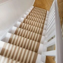 Beatrice Striped Textured Wool Stair Runner -Dunelm 30930322 alt04