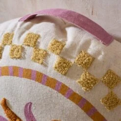 Sun Motif Tufted Seat Pad -Dunelm 30931906 alt03