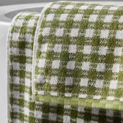 Gingham Check Cotton Towel -Dunelm 30932225 alt01