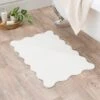 Scalloped Bath Mat -Dunelm 30932522