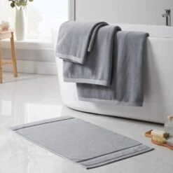 Turkish Luxury Heavyweight Cotton Bath Mat