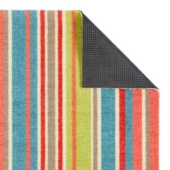 Marvel Bright Stripe Washable Mat 20 Marvel Bright Stripe Washable Mat -Dunelm 30933446 alt03