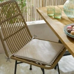 Set Of 2 Water Resistant Seat Pads