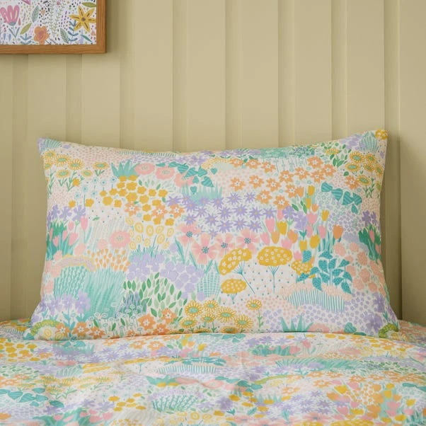 Meadows 100% Cotton Reversible Duvet Cover And Pillowcase Set 10 Meadows 100% Cotton Reversible Duvet Cover And Pillowcase Set - Image 8