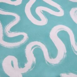 Aqua Doodle Reversible Duvet Cover And Pillowcase Set -Dunelm 30937763 alt05