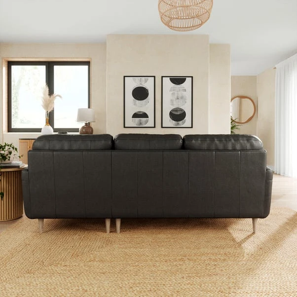 Sven Vintage Leather Large Corner Chaise Sofa 14 Sven Vintage Leather Large Corner Chaise Sofa - Image 12