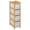 Tissa White 4 Box Narrow Storage Unit 2 Tissa White 4 Box Narrow Storage Unit -Dunelm 30944953