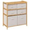 Tidy White 6 Box Storage Unit 1 Tidy White 6 Box Storage Unit -Dunelm 30944955
