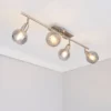 Tia 4 Light Semi Flush Spotlight Bar 1 Tia 4 Light Semi Flush Spotlight Bar -Dunelm 30948923