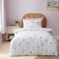 Fairies Reversible Polycotton Duvet Cover & Pillowcase Set