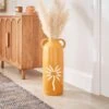 Sunbeam Palm Ceramic Floor Vase -Dunelm 30957340