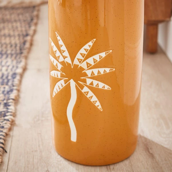 Sunbeam Palm Ceramic Floor Vase 4 Sunbeam Palm Ceramic Floor Vase - Image 2