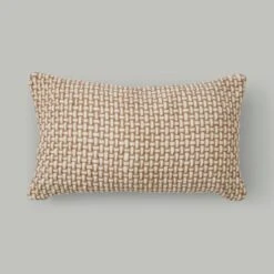 Jute Natural Rectangle Cushion -Dunelm 30961035 alt02