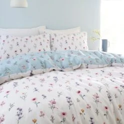 Kelsey Ditsy Cotton TENCEL™ Duvet Cover & Pillowcase Set -Dunelm 30962752 alt03