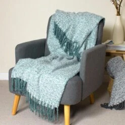 Weaver Throw 130cm X 180cm -Dunelm 30974316
