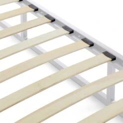 Return - London Bed Frame, Single White -Dunelm 30977112 alt05