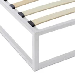Return - London Bed Frame, Single White -Dunelm 30977112 alt06