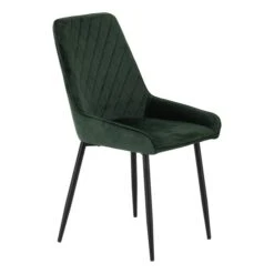 Return - Avery Set Of 2 Dining Chairs, Velvet -Dunelm 30977959 alt02