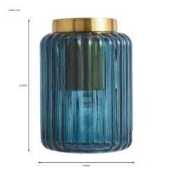 Return - Natalia Table Lamp, Peacock -Dunelm 30991249 alt07