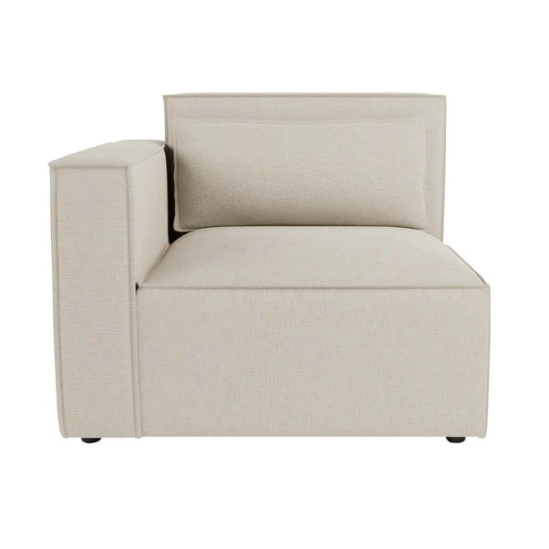 Modular Arne Natural Luna Fabric 2 Seater Sofa 4 Modular Arne Natural Luna Fabric 2 Seater Sofa - Image 2
