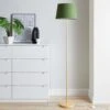 Luna Green Floor Lamp -Dunelm 60217603