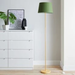 Luna Green Floor Lamp